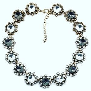 Luxury gem statement necklace